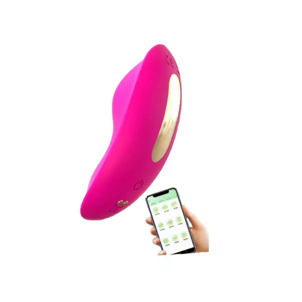 Vibrador bajo Panty app Super discreto