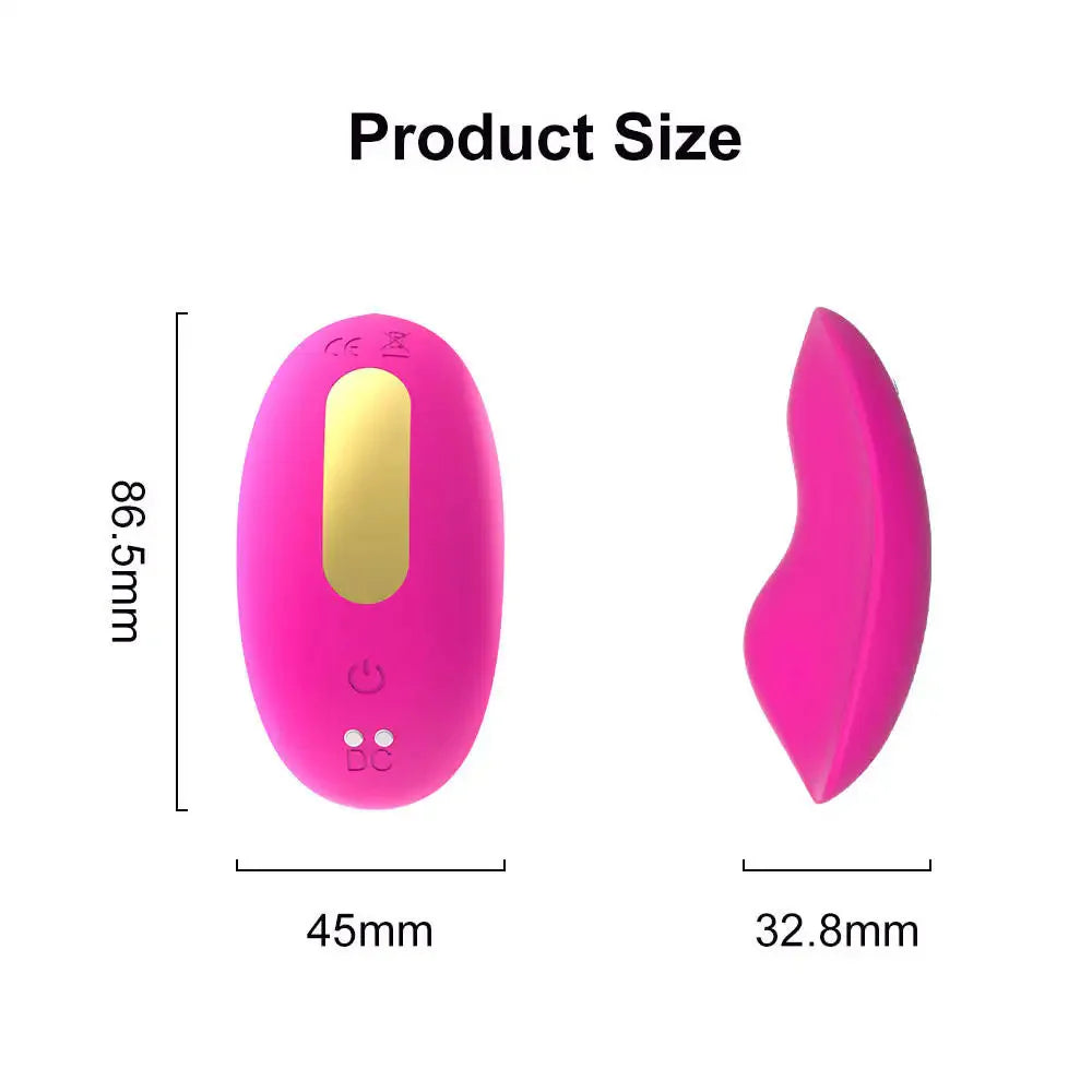 Vibrador bajo Panty app Super discreto