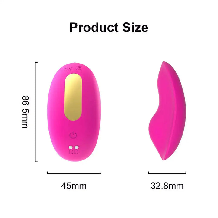 Vibrador bajo Panty app Super discreto