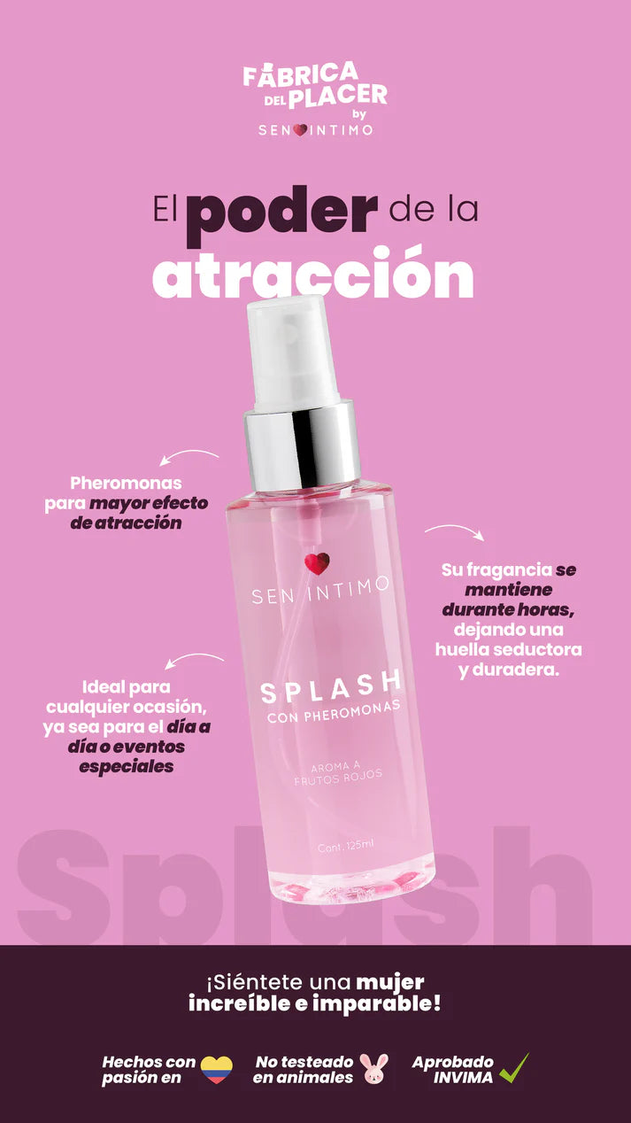 Splash con Pheromonas Frutos rojos