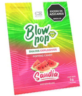 Blow Pop Polvo explosivo para oral