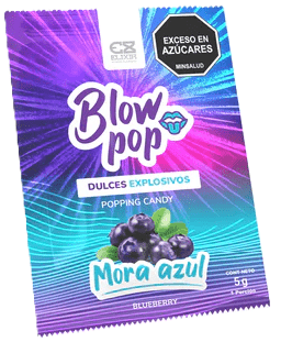Blow Pop Polvo explosivo para oral