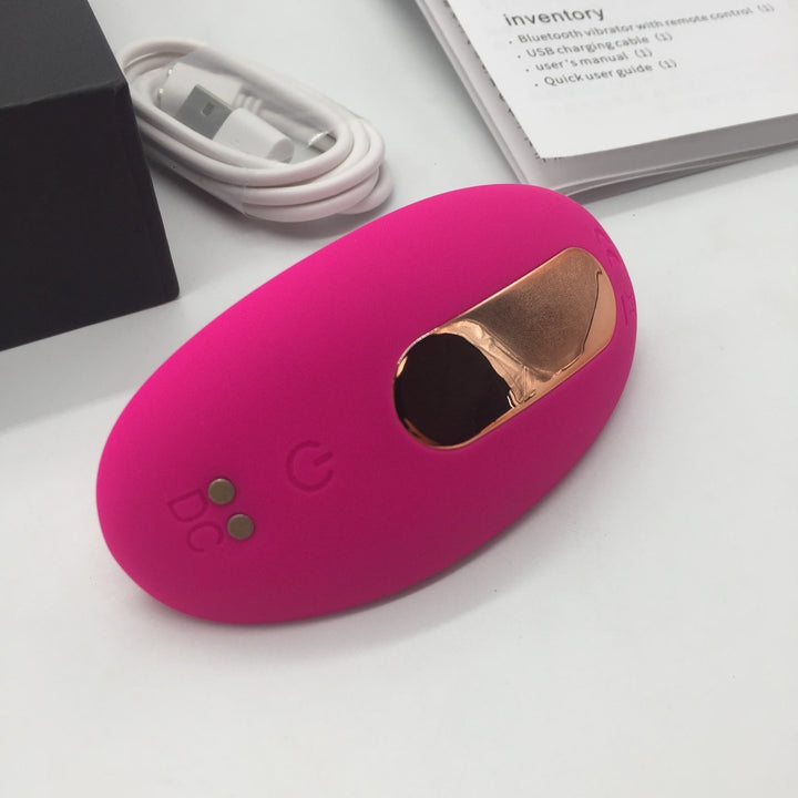 Vibrador bajo Panty app Super discreto