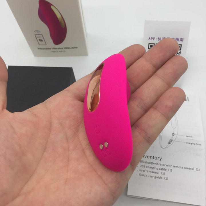 Vibrador bajo Panty app Super discreto