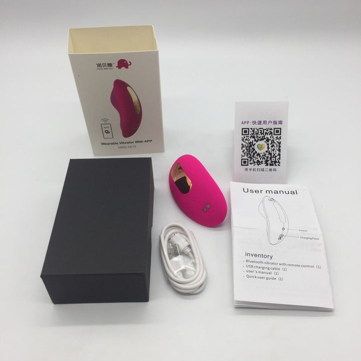 Vibrador bajo Panty app Super discreto