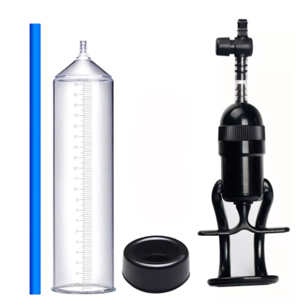 Bomba de Vacío - Bomba para alargar pene con Anillo EASYUP - LUVPUMP