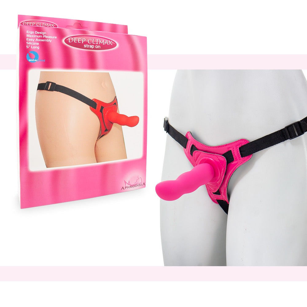Deep Climax Strap on curvo
