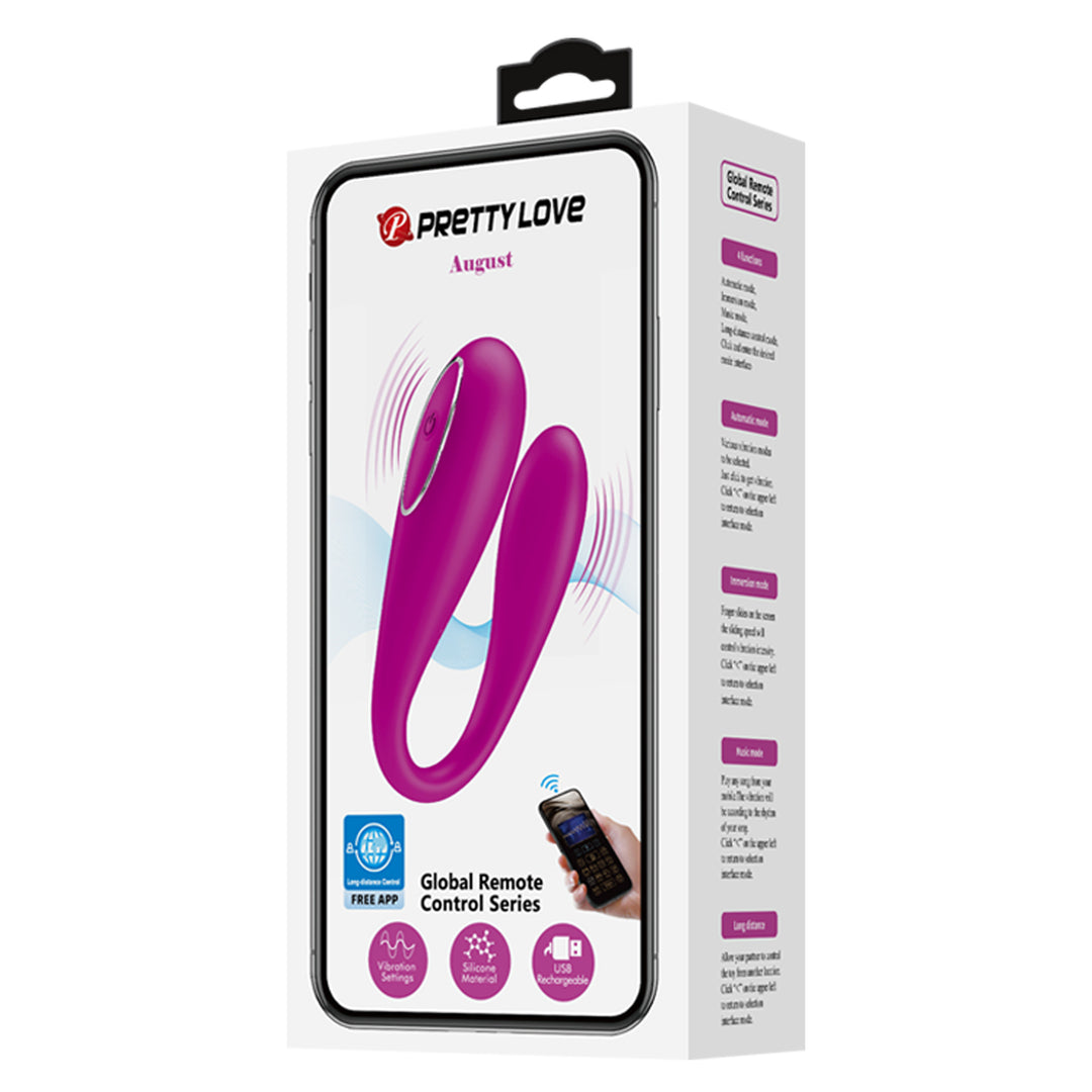 Vibrador August Pretty Love Bluethoot/App