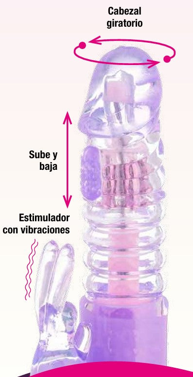 Vibrador Eros sube y baja