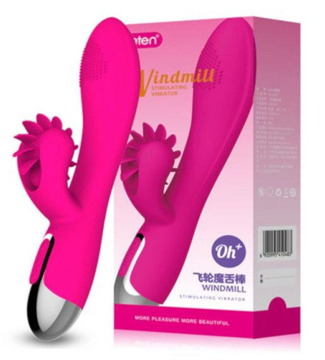 Vibrador con Lengua WindMill