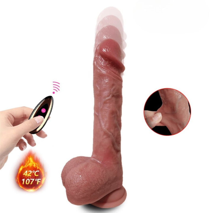 Vibrador Jim. Vibra - sube y baja y se calienta