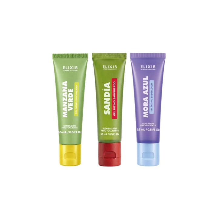 Lubricante Frio Caliente Saborizado Elixir 15mL