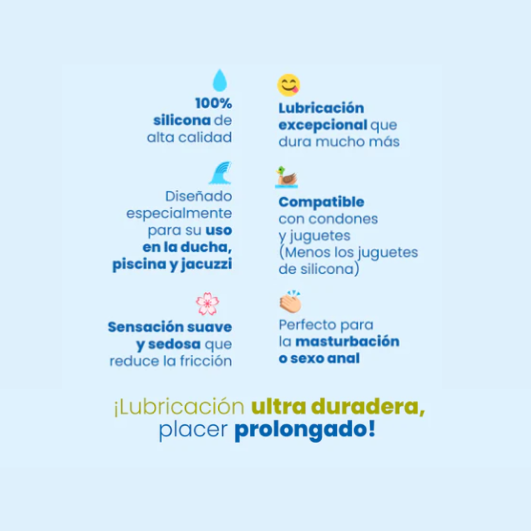 Lubricante de Silicona 30 ML - Sen intimo