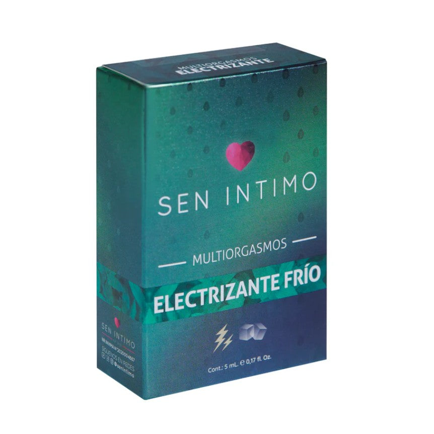Multiorgasmo Electrizante Frío X 5 ml Sen Intimo