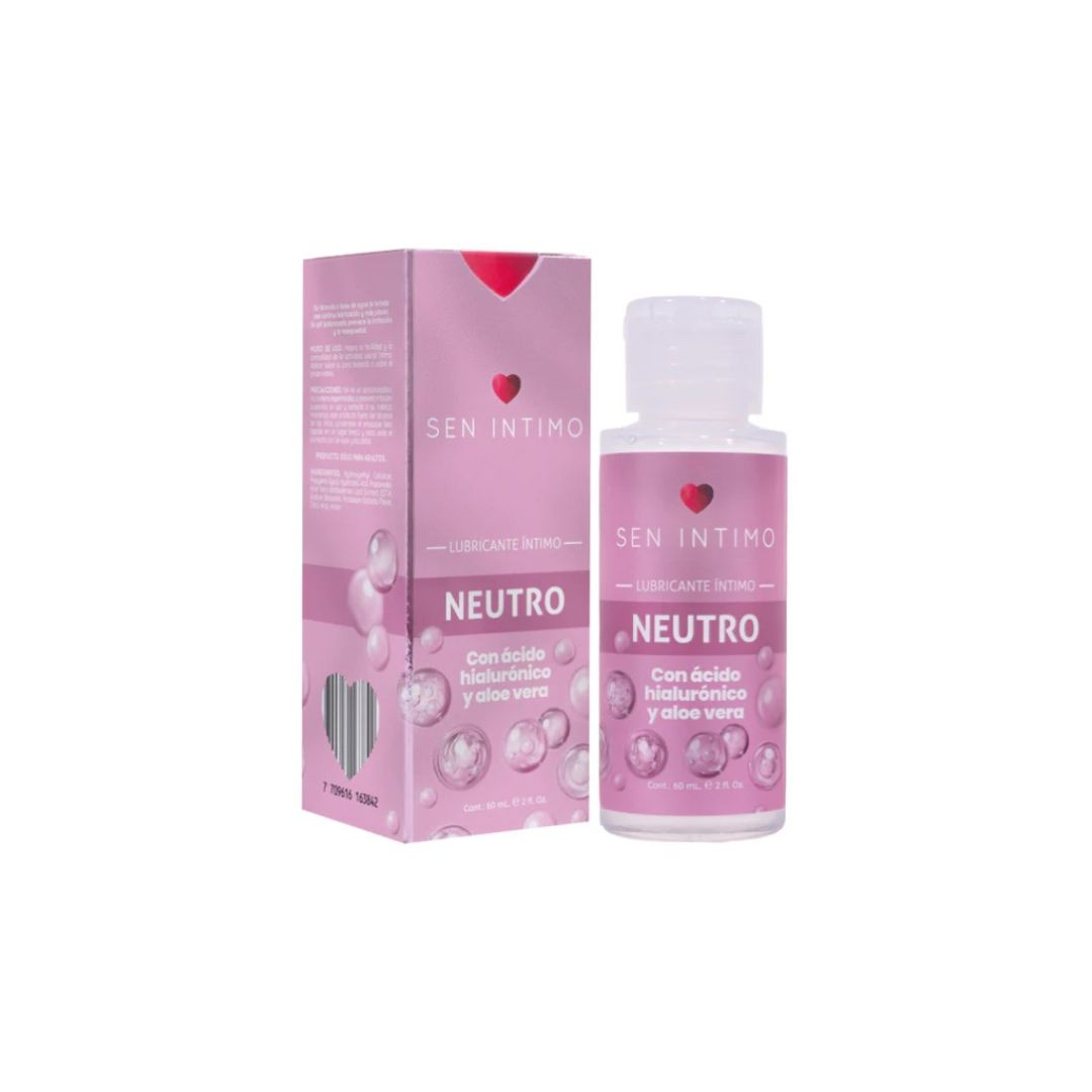 Lubricante Neutro con Ácido Hialurónico y Aloe Vera x 60 ml