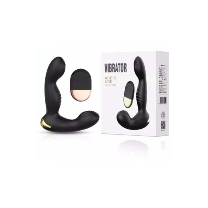 Masajeador de próstata & Plug con control remoto