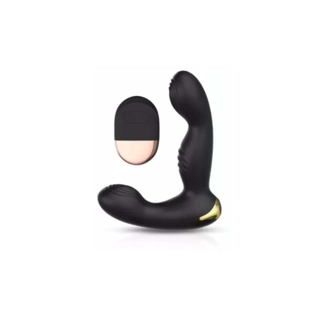Masajeador de próstata & Plug con control remoto