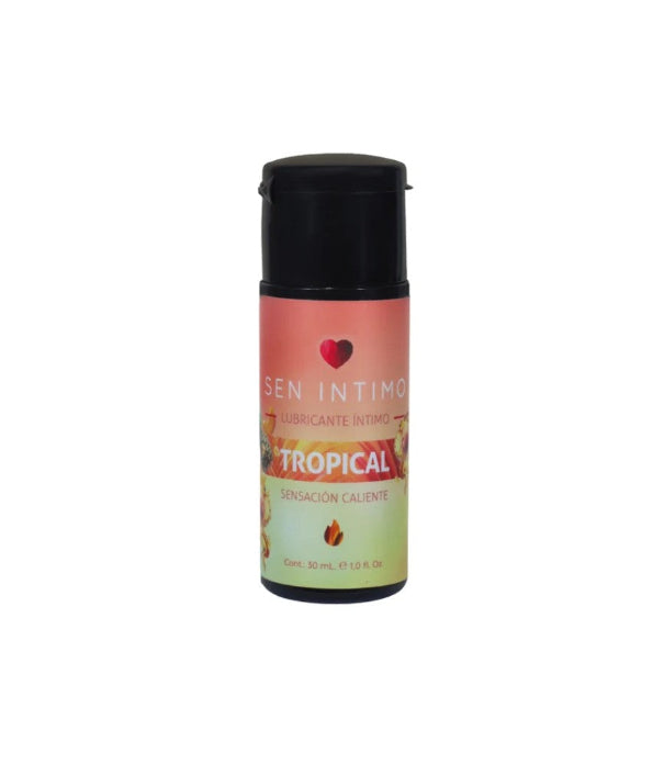 Lubricante Íntimo Caliente con Sabor Tropical 30 ml