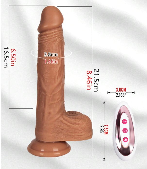 Vibrador Jim. Vibra - sube y baja y se calienta