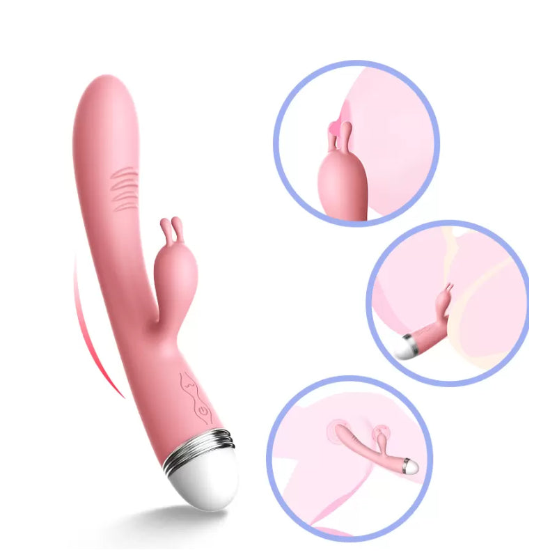 Vibrador Lilo Recargable con estimulador