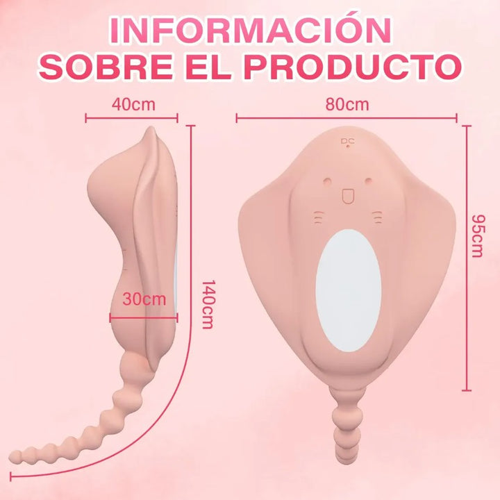 Vibrador Little Ray Fish APP