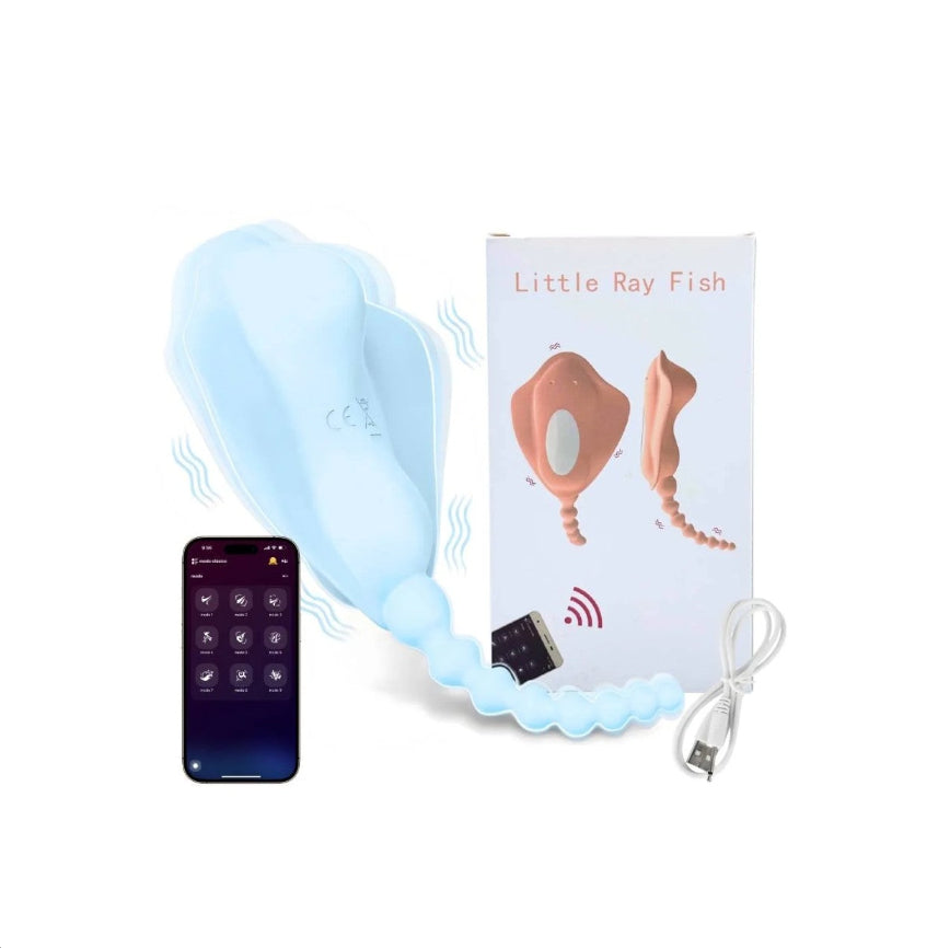 Vibrador Little Ray Fish APP